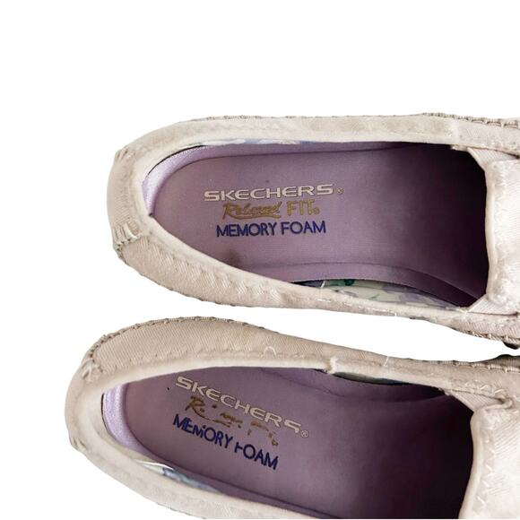 Skechers Tan Biker Pedestrian Slip On Shoes Sz 7 - Picture 3 of 7